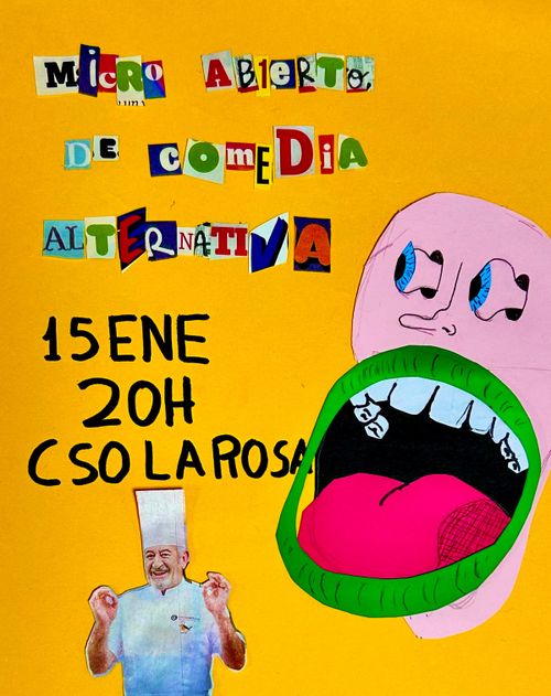 Micro abierto comedia alternativa 