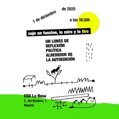 cojo un fanzine, lo miro y lo tiro