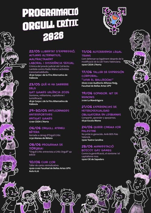 Programació Orgull Crític 2026