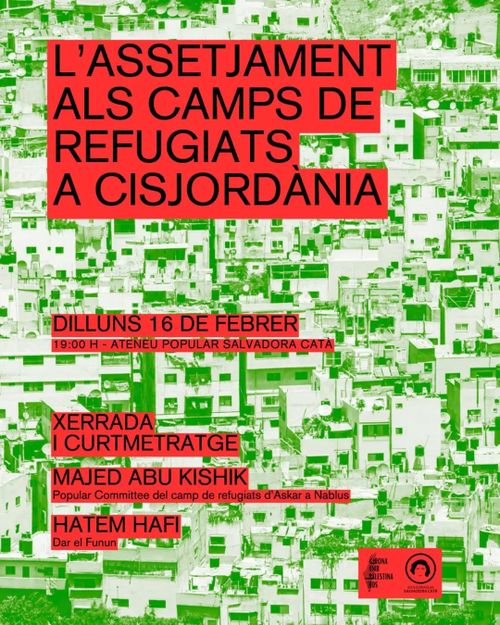 L'assetjament als camps de refugiats de Cisjordàwnia