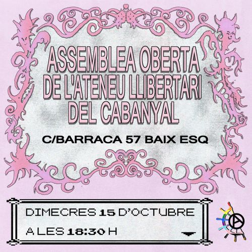 Assemblea oberta de l'Ateneu Llibertari del Cabanyal