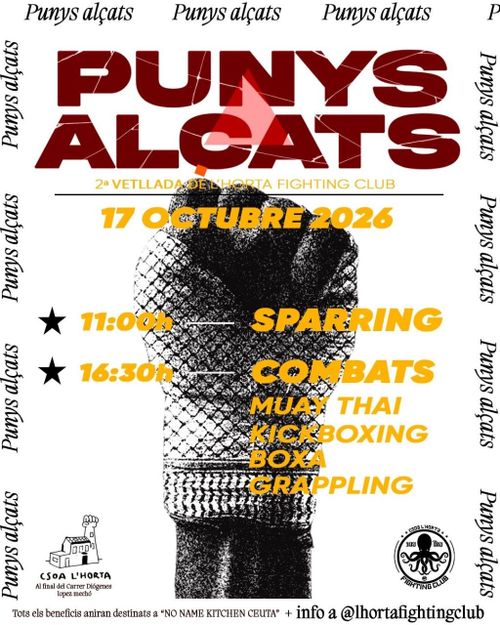 PUNYS ALÇATS: 2ª Vetllada de l'Horta  Fighting Club
