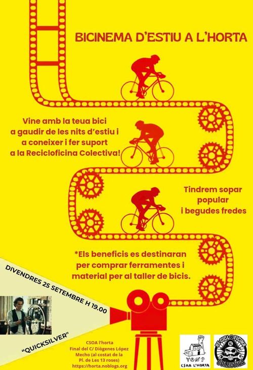 Bicinema d'estiu 📽🚲🎬