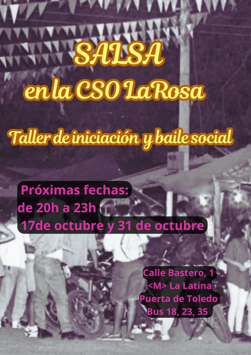 Taller inicial de Salsa 