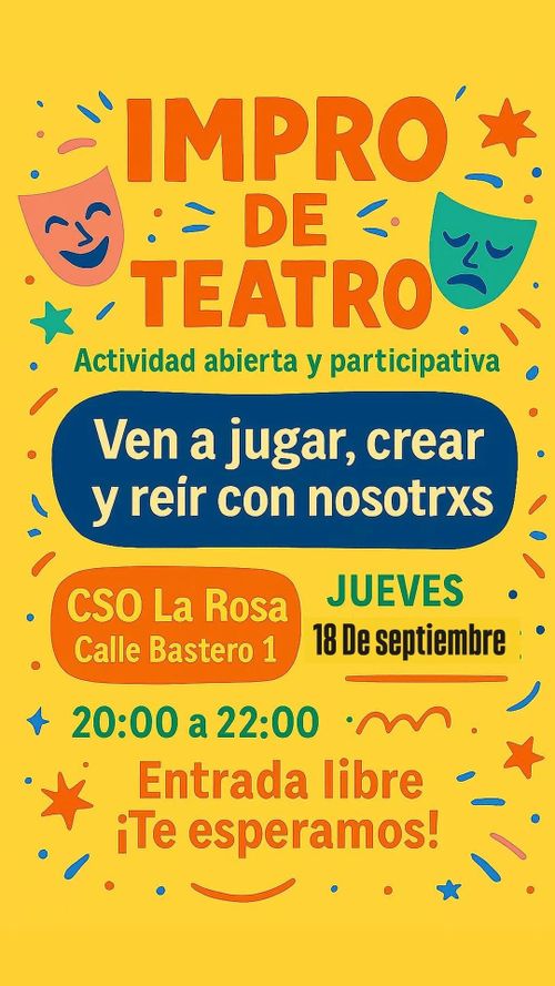 Teatro Improvisación 