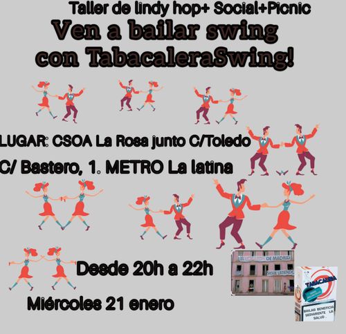 Ven a bailar swing con TabacaleraSwing 