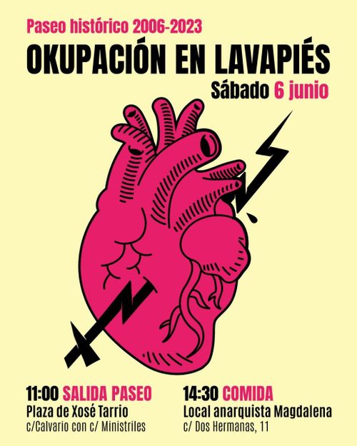 2° Paseo por la okupación en Lavapiés (2006-2023)