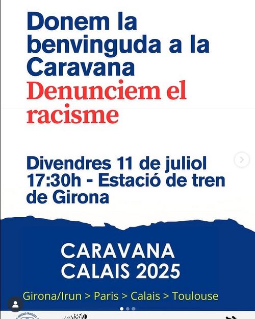 Donem la Benviguda a La Caravana: Denunciem el Racisme