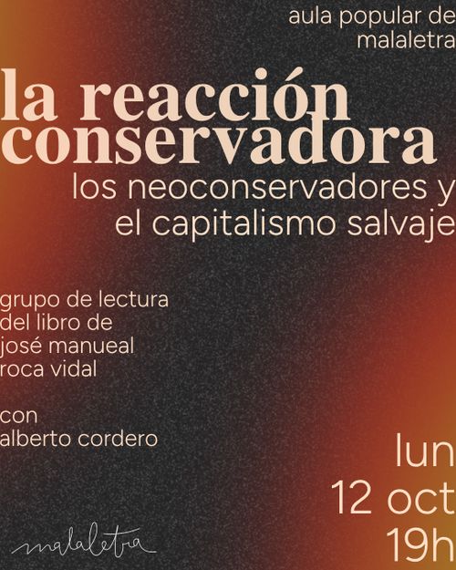 la reacción conservadora