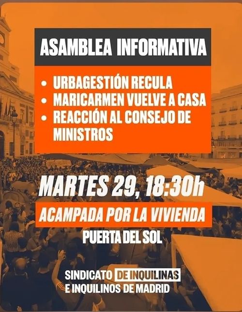 Asamblea Informatuva, texto en descripcion