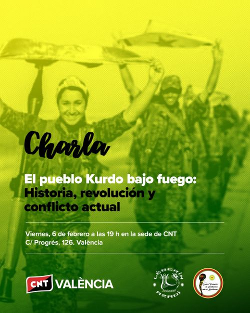 Charla "El pueblo Kurdo bajo fuego: Historia, revolución y conflicto actual"