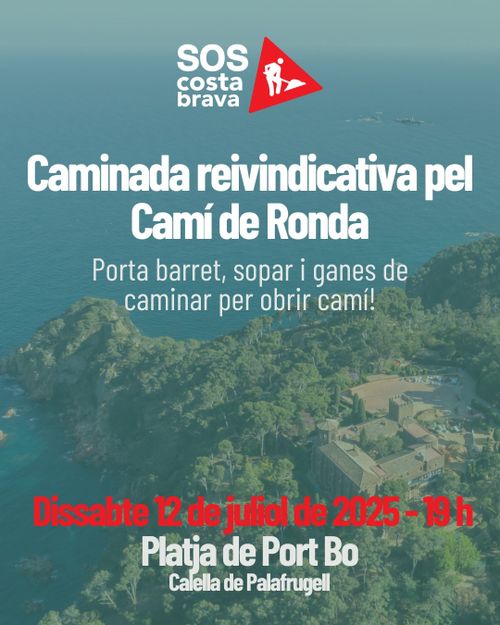 Caminada reivindicativa pel el Camí de Ronda