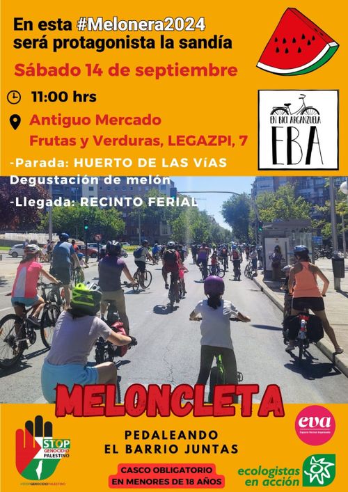 MELONCLETA pedaleando el barrio juntas