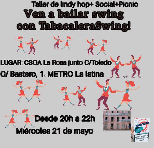 Ven a bailar swing con TabacaleraSwing 