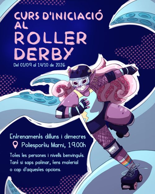 Iniciació al Roller Derby en València