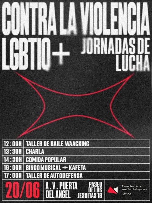 JORNADAS DE LUCHA CONTRA LA VIOLENCIA LGTBQ+