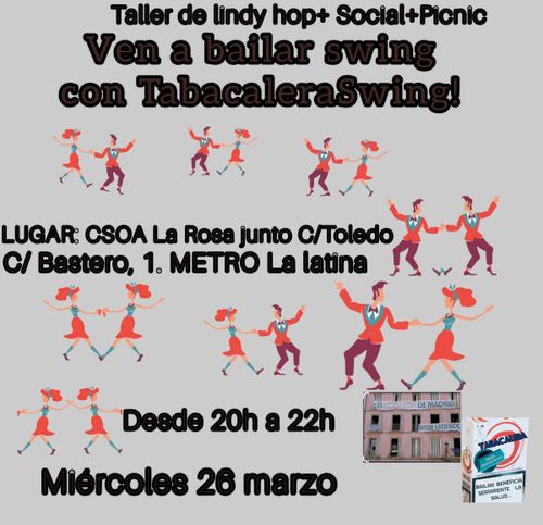 Ven a bailar swing con TabacaleraSwing 